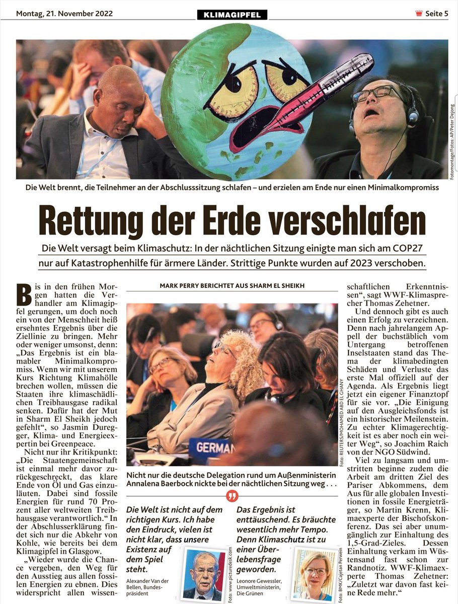 RMogyorosy's tweet photo. Einige Zeitungen berichten übrigens darüber. #CopOut27
@guardian @krone_at etc... https://t.co/xygOi2sA4h