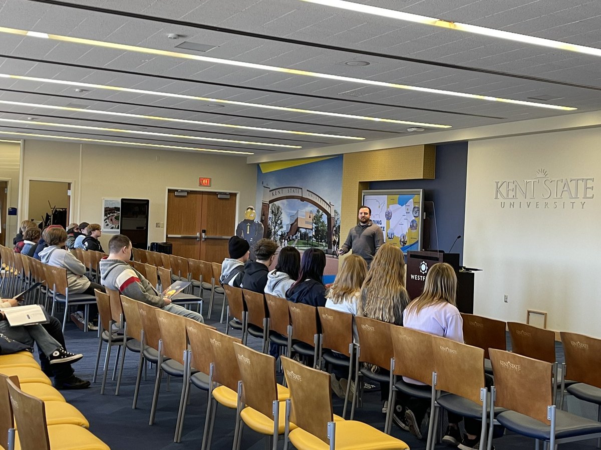 sp_counselor's tweet photo. SHS seniors visiting Kent State today. https://t.co/Aw9ATb9uRD