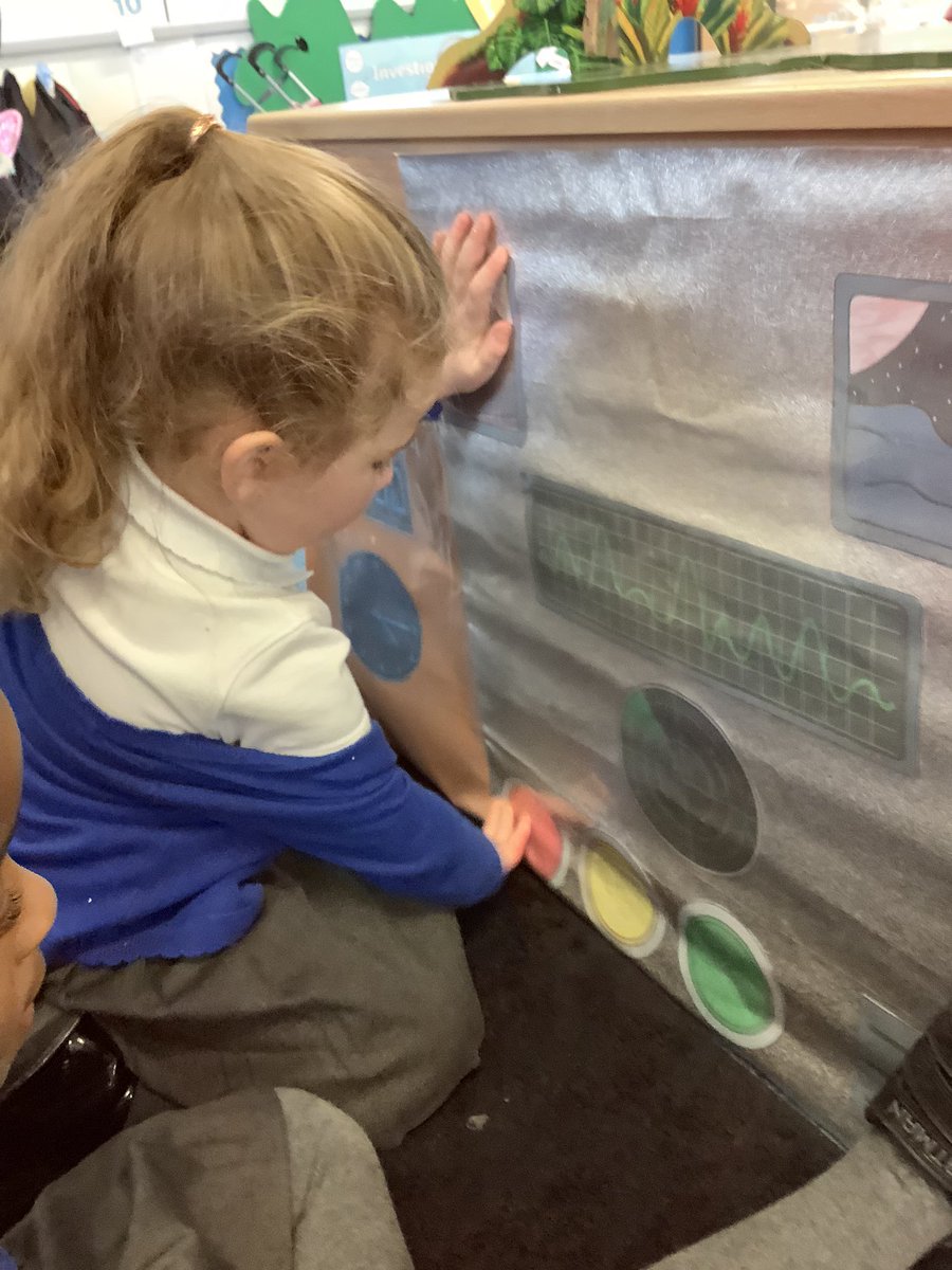 LangtonsInfant's tweet photo. This half term nursery have been learning about space. The children have taken part in lots of activities including making rockets with shapes. We even travelled to the moon in our very own space rocket in the classroom! 🌑🪐🔭🚀👩‍🚀 https://t.co/w64Suuh837