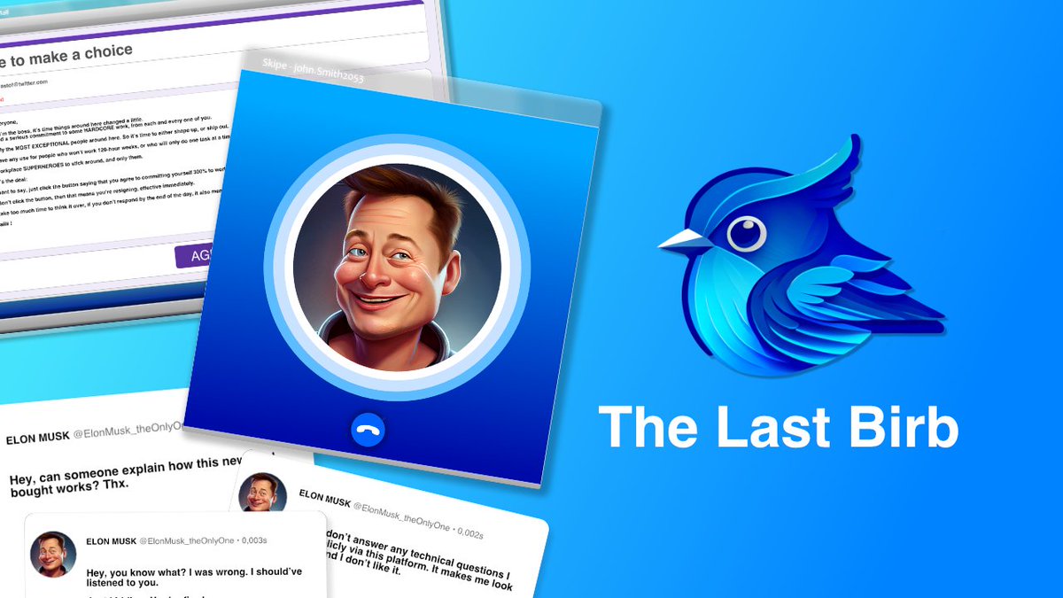 Qui_Cung's tweet photo. Made a parody game about being the last employee at Twitter.

Play it here: https://t.co/yVopyX4wFj https://t.co/5opXRAaz4o
