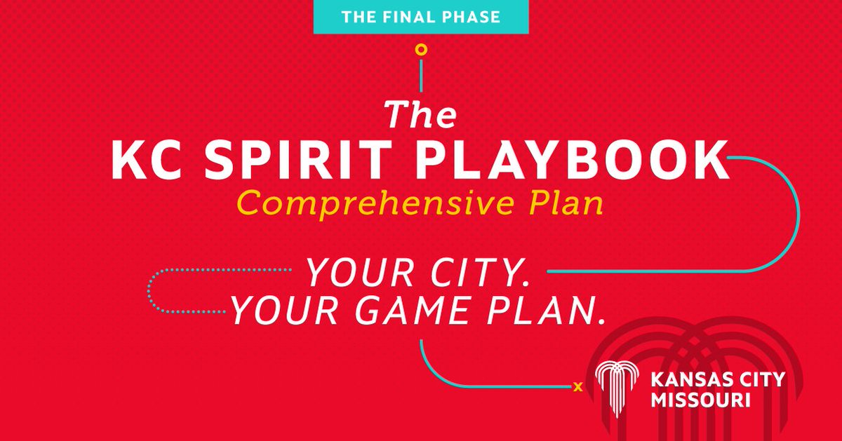 More draft objectives for the KC Spirit Playbook have been released and are live on the website! Go to playbook.kcmo.gov to review the objectives &amp; provide feedback. #KCSpiritPlaybook