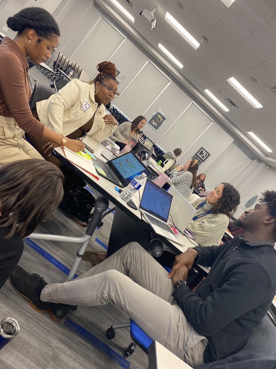 These @IDESPatriots teacher leaders are collaborating with the Office of Personalized Learning on how to help students develop meaningful goals. @ProfLearningRH @RockHillSchools #RockSolidPD