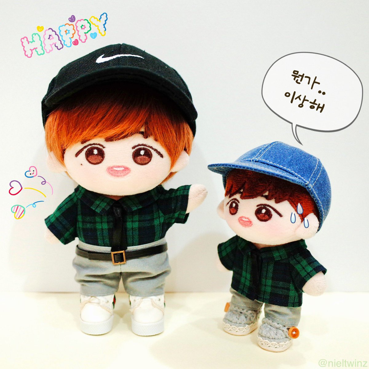 오랜만에 코룽형제 꼬까옷💕
모자를 쓰기엔 머리숱이 너무 많은 코룽이..
#베베코룽 #쪼꼬룽