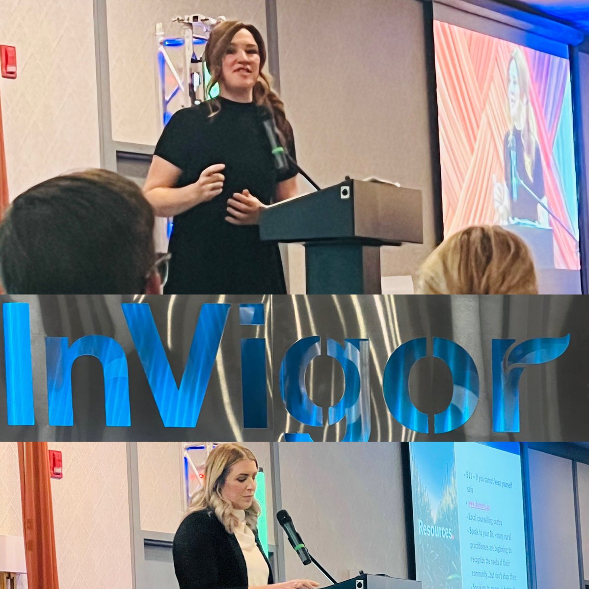 BASF had an amazing chance to host both Clara Hughes and Megz Reynolds to talk about the importance of mental health.  If you need a resource: domore.ag   letstalk.bell.ca. #clarahughes #domoreag
