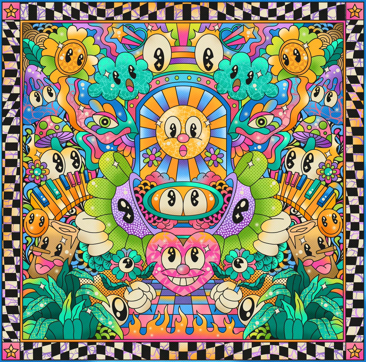 DOODLE_ATTACK's tweet image. GM Happy soul 💖🍄✨️
#nextdrop