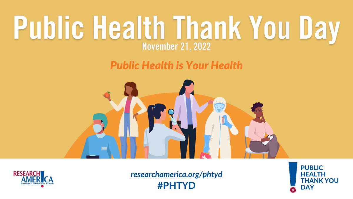 tigerlilycares's tweet photo. We are all public health! Join us on #PHTYD in expressing our collective commitment to supporting the #publichealthworkforce – public health officials, epidemiologists, and many others –  and their tireless efforts to protect and improve health. #PublicHealthHeroes https://t.co/N04IG3SXOq