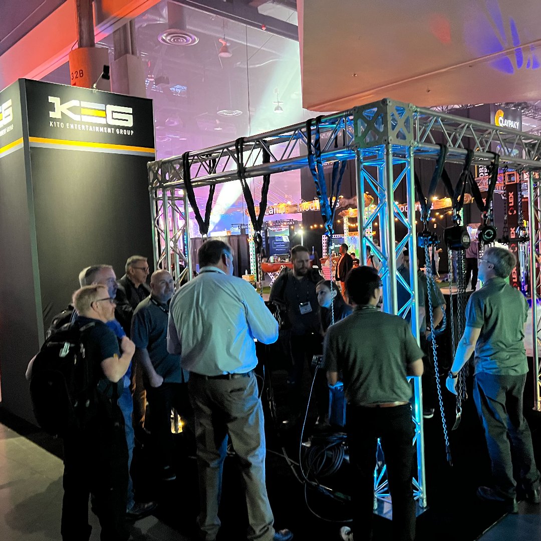 HarringtonHoist's tweet photo. LDI was a huge success! Thank you to everyone who stopped by our booth. It was great to see everyone and be back in Vegas.
#ldishow #LasVegas #install #installation #staging #truss #trussprofessional #rigginglife #riggingcrew #riggingstage #eventprofessionals #eventpros https://t.co/AzUUUzco0X