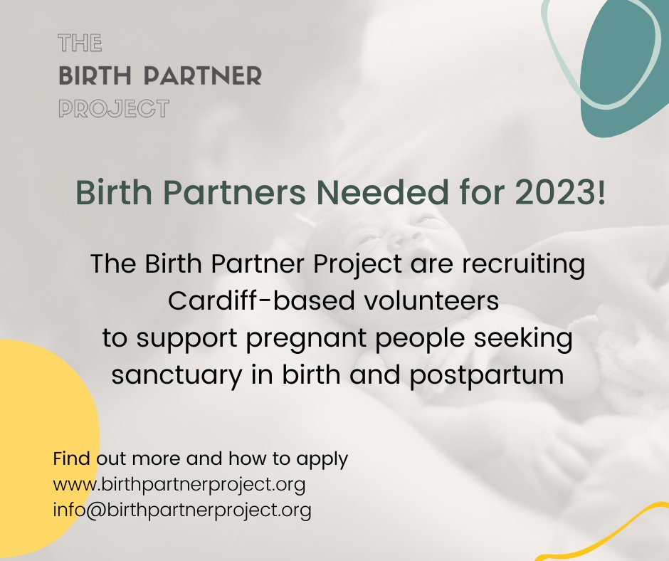 Women_CF's tweet photo. #BirthPartner volunteers needed for 2023. Don't delay, contact the @BirthProject today. https://t.co/rrh2DpMcYF