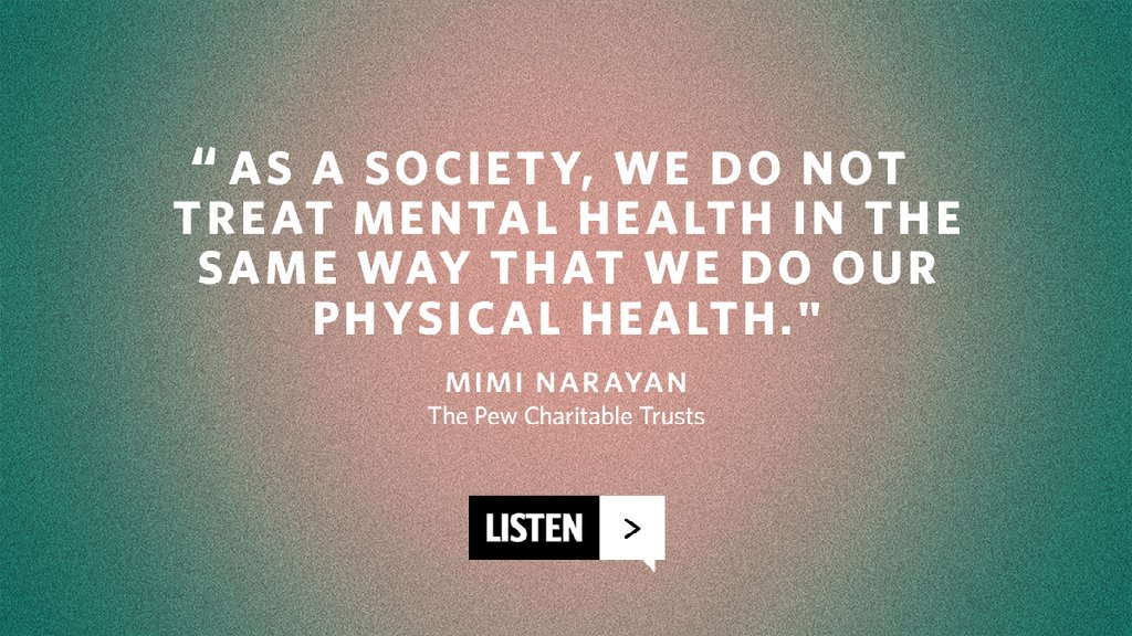 ruthalindberg's tweet photo. Building healthy communities requires looking at social, economic, and environmental factors and how they impact people's health. My colleague @MimiMNarayan joined the @pewtrusts "After the Fact" podcast to discuss why mental health is no exception. https://t.co/8zIvKVBZ4K https://t.co/VpNR9dFkEw