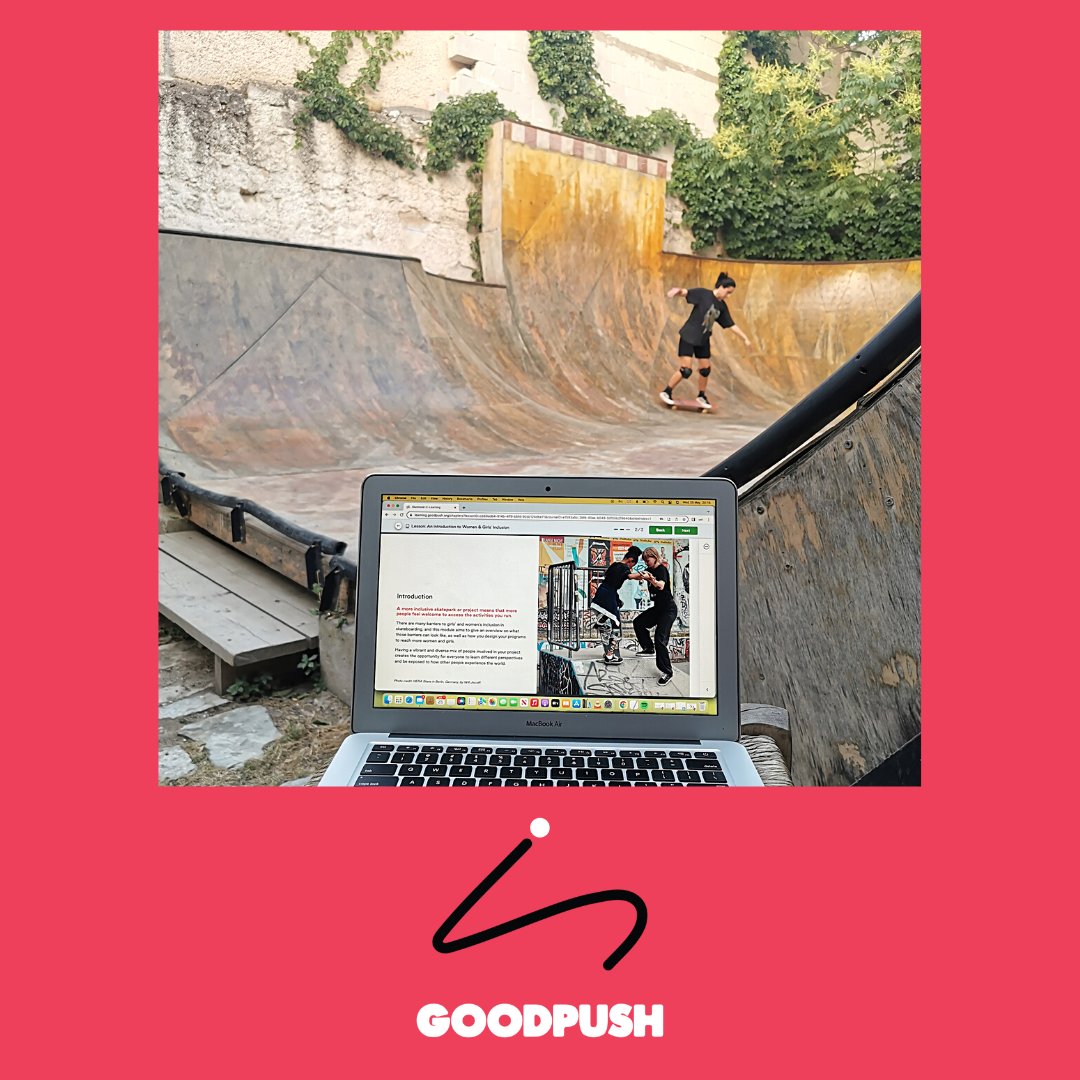 thegoodpush's tweet photo. Since launching 1 year ago, we have 320 people using the Goodpush courses on the Skateistan LearningLAB!

Thank you to @PenceoSport for providing their platform, allowing us to help skateboarding initiatives across the globe improve their best practices.

https://t.co/A5XyMU0rsM https://t.co/H4ODwGdNZ4