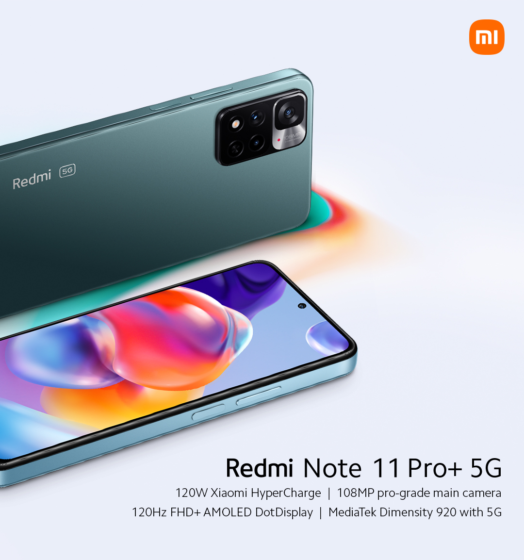 XiaomiNigeria's tweet image. Experience faster speeds, lower latency, and more capacity with the #RedmiNote11ProPlus5G