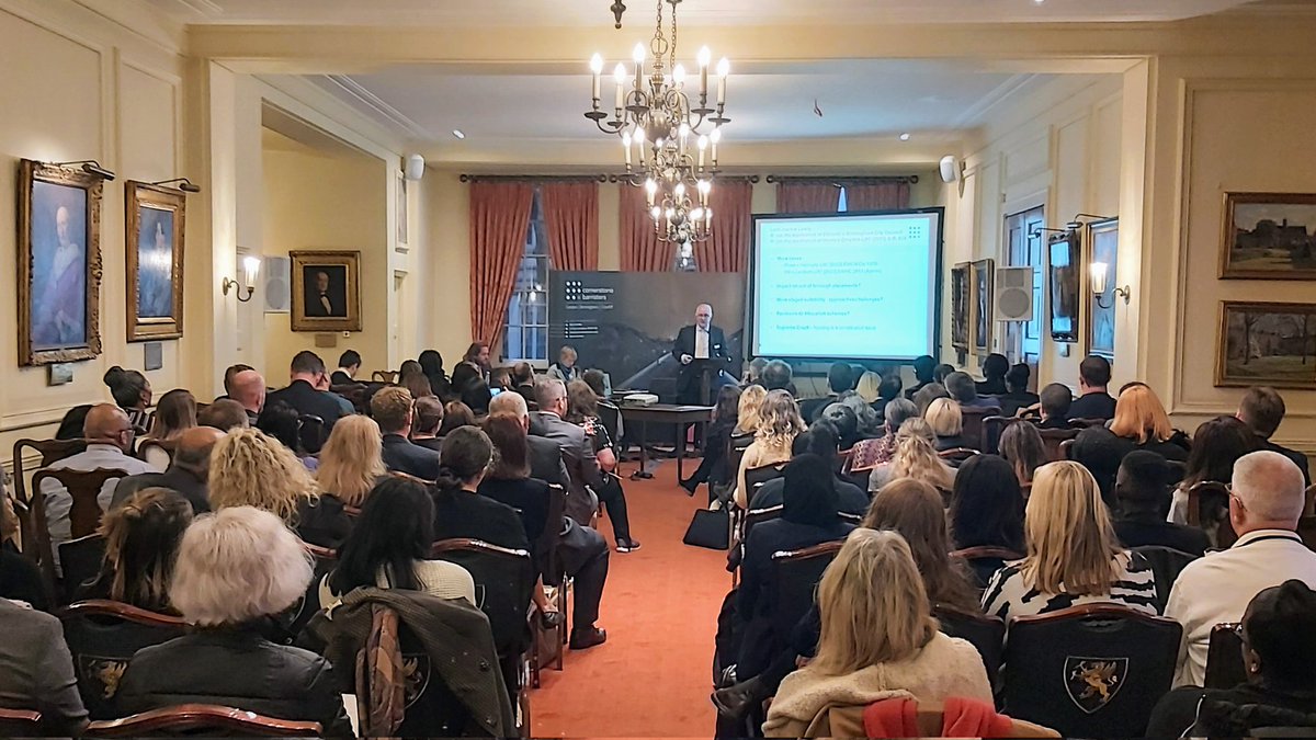 How fitting that Mr Housing - friend and <a href="/cornerstonebarr/">Cornerstone Barristers</a> colleague <a href="/AndyLane07/">Andrew Lane</a> - should bring Housing Day to a close. Interesting and instructive as ever to hear his analysis of R(Elkundi) v Birmingham CC.