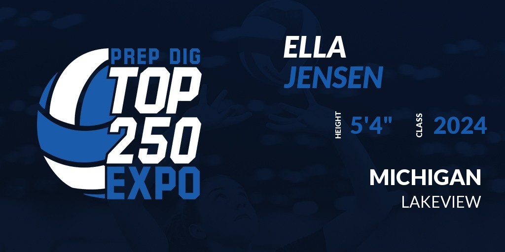 Prep Dig Michigan (@prepdigmi) on Twitter photo Welcome Class of 2024 Ella Jensen (<a href="/EllaJensenVB/">Ella Jensen</a>) of Lakeview HS to the <a href="/PrepDigMI/">Prep Dig Michigan</a> Top 250 Expo @ UWM Sports Complex.
🔥🏐 #PDTop250 🏐🔥
Register NOW! 👇 events.prepdig.com/e/597/register… Welcome Class of 2024 Ella Jensen (<a href="/EllaJensenVB/">Ella Jensen</a>) of Lakeview HS to the <a href="/PrepDigMI/">Prep Dig Michigan</a> Top 250 Expo @ UWM Sports Complex.
🔥🏐 #PDTop250 🏐🔥
Register NOW! 👇 events.prepdig.com/e/597/register…
