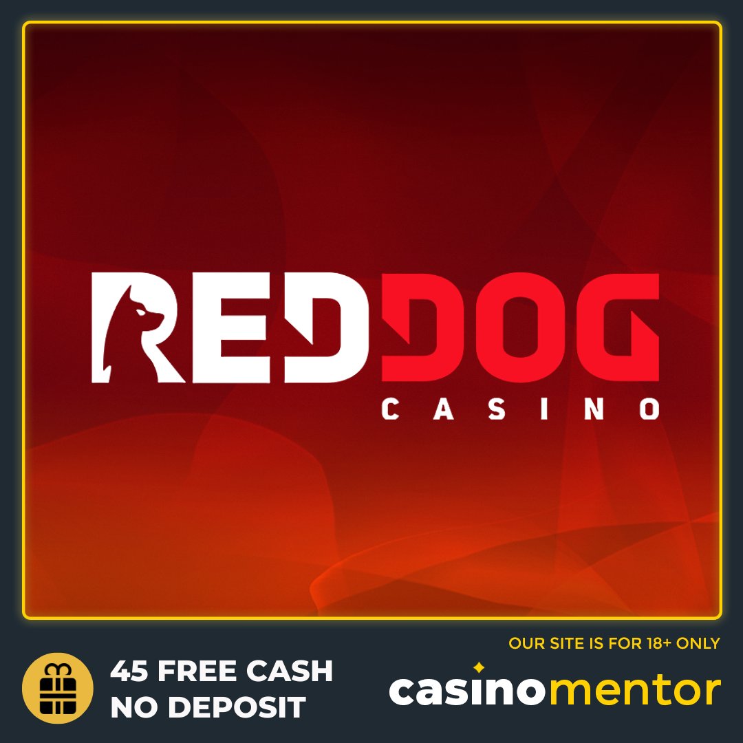 A no-deposit offer is waiting at Red Dog Casino
When you create an account at this casino, you will receive 45 free cash without having to deposit a dime!
&#128073; 

