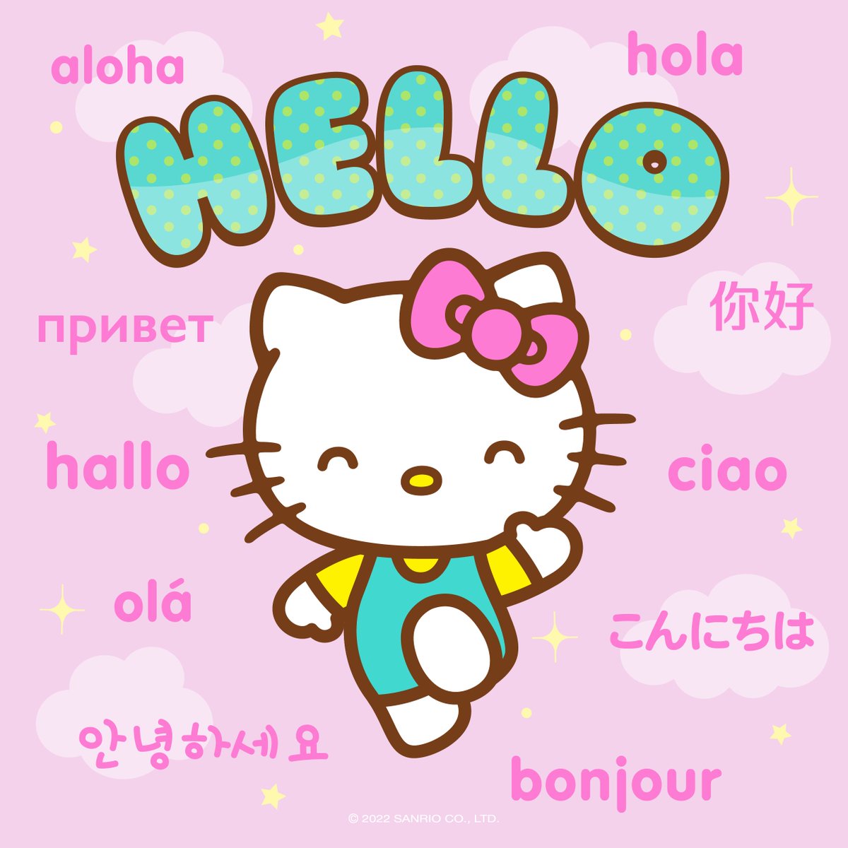Sanrio On Twitter Happy Worldhelloday 🌎 ️ How Many Different Ways