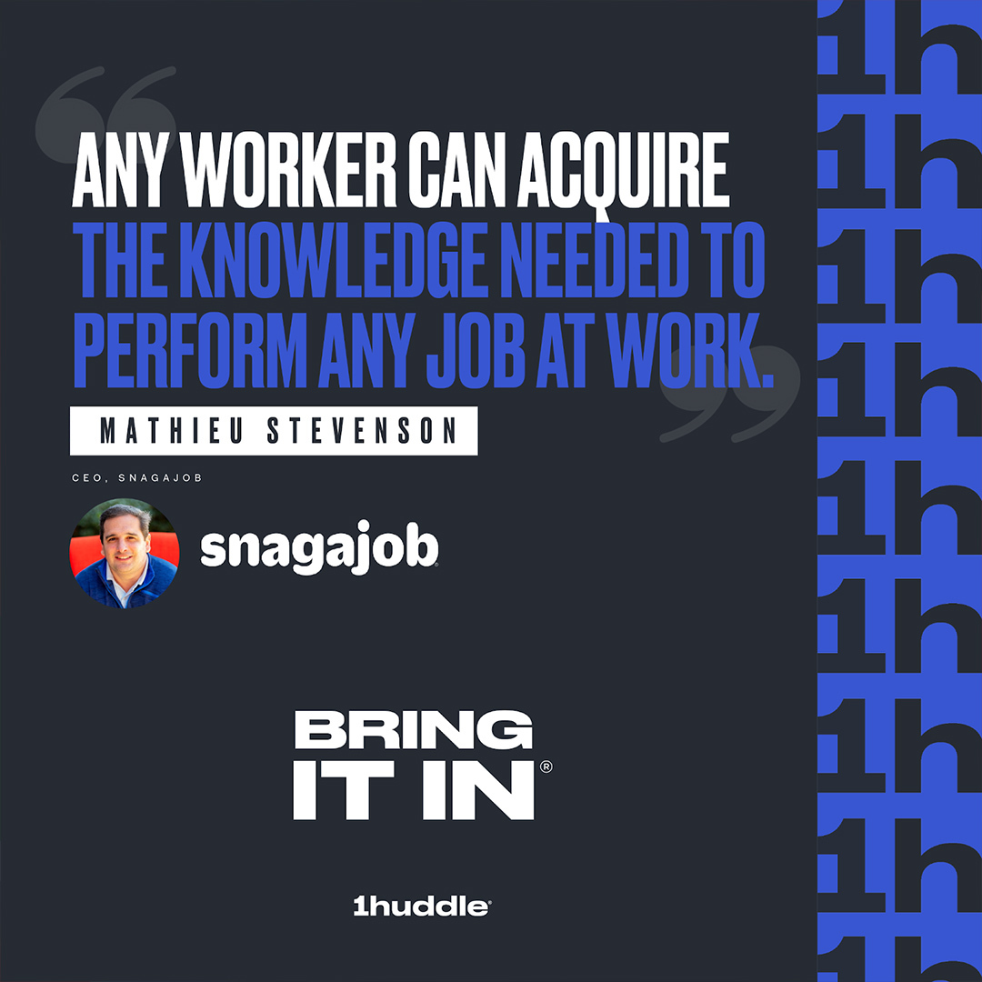snagajob's tweet photo. New podcast! Snagajob CEO Mathieu Stevenson discusses the future of work on the popular Bring It In podcast. Listen now.
Apple: https://t.co/GrNCiukHW1
Spotify: https://t.co/8G8KCvolcf 
Google: https://t.co/lHLwG0584M

#hr #humanresources #hiring https://t.co/dprZh6hXaV