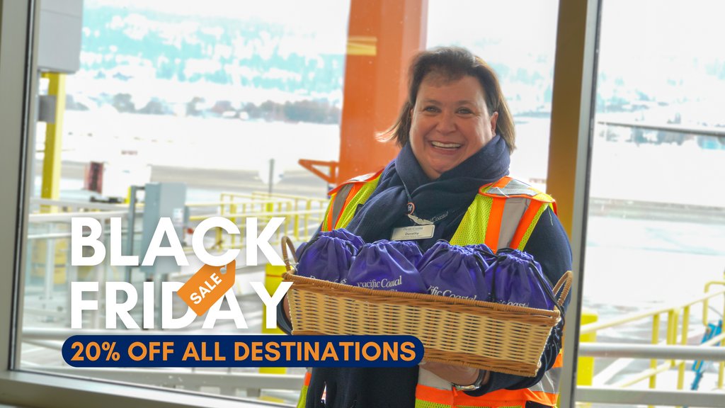 One of our biggest #sales of the year is here! 🤩

20% off ALL destinations for Bravo and Classic fares with promo code PCABLACKFRIDAY ✈️😝 This event is from November 21 to November 27! ⌛️

Visit l8r.it/quWa and enjoy 20% off! 

#BlackFriday #Sales