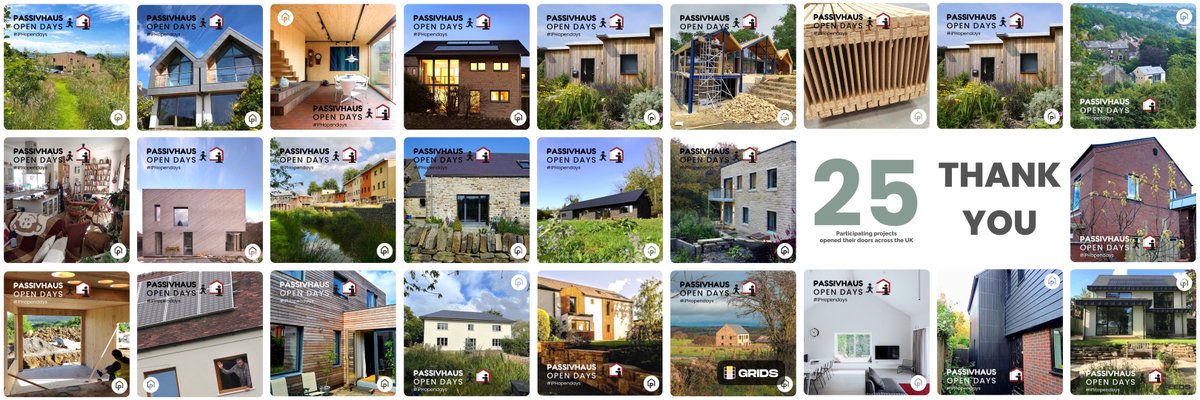 Thanks to all who participate in the #PassiveHouse Open Days #iPHopendays
bit.ly/iPHopendays22w…

#Passivhaus #SelfBuild #PHsocial #MondaMotivation #BetterBuildings  @the_iPHA <a href="/MarkSiddallRIBA/">Mark Siddall</a> @JurajMikurcik <a href="/RuthButlerRIBA/">Ruth Butler</a> <a href="/alanbudden/">EcoDesignConsultants</a> @G_B_Store @ecominimalnick <a href="/EcoEricParks/">Eric Parks</a>