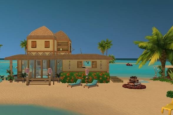 NikkiHamps72's tweet photo. #TheSims4 Gallery! #showusyourbuilds #theimscommunity #islandliving #sulani #beachhome #thesims4 #basegame #beachbuild #origin #nikkip3 https://t.co/C5xvxbnUQi