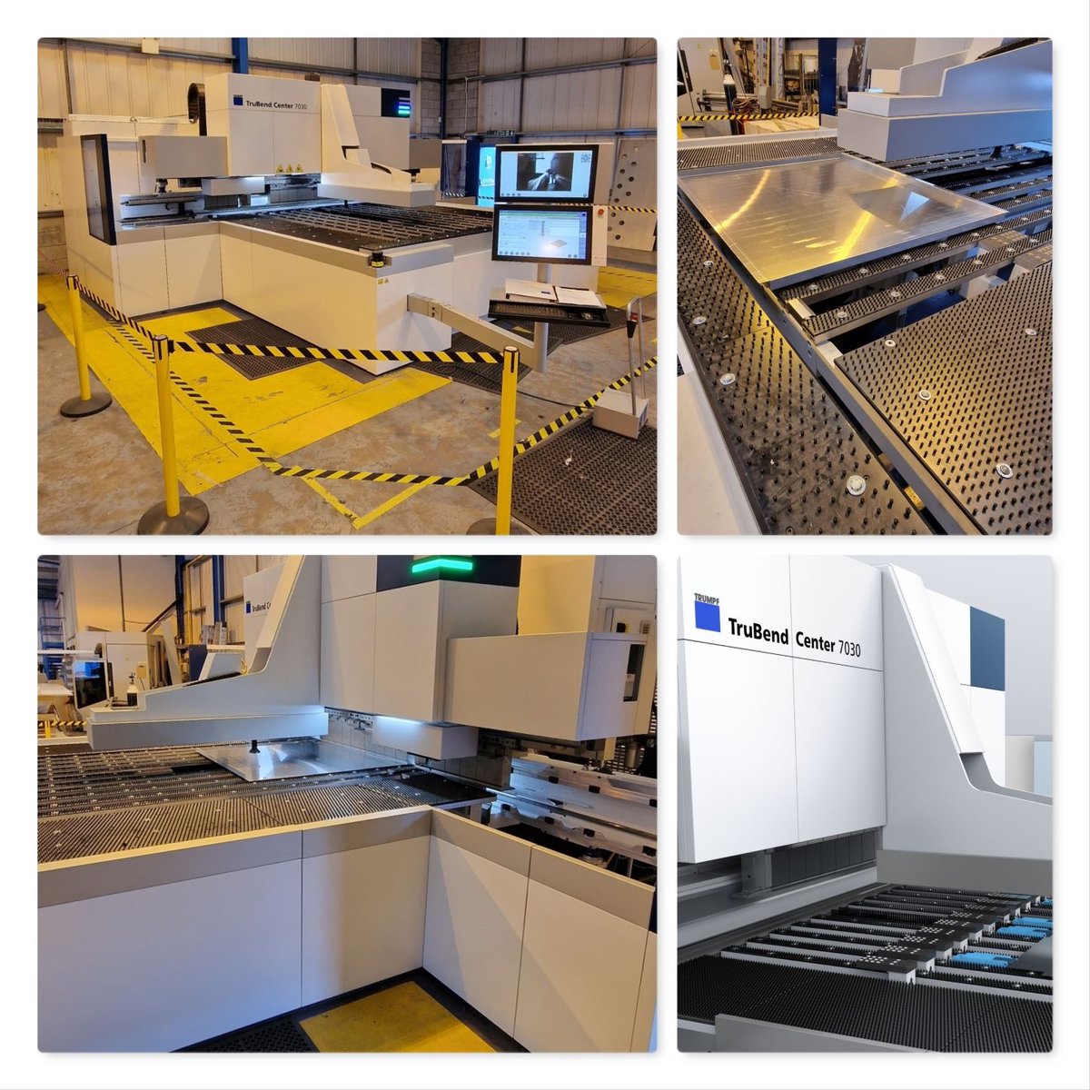 Metalline has invested in a fully automated #TRUMPF #TruBend #Center #7030. This is the first #panel #bender on site &amp; is providing 3 x the throughput speed of the company’s press brakes &amp; helping this business to continue to grow ow.ly/iw6O50LJMeq
@TRUMPF_Ltd <a href="/MetallineUK/">Metalline</a>