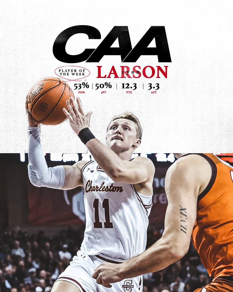 An official welcome to the CAA for <a href="/ryanlarson_11/">Ryan Larson</a> 

#OurCity 🌴🏀