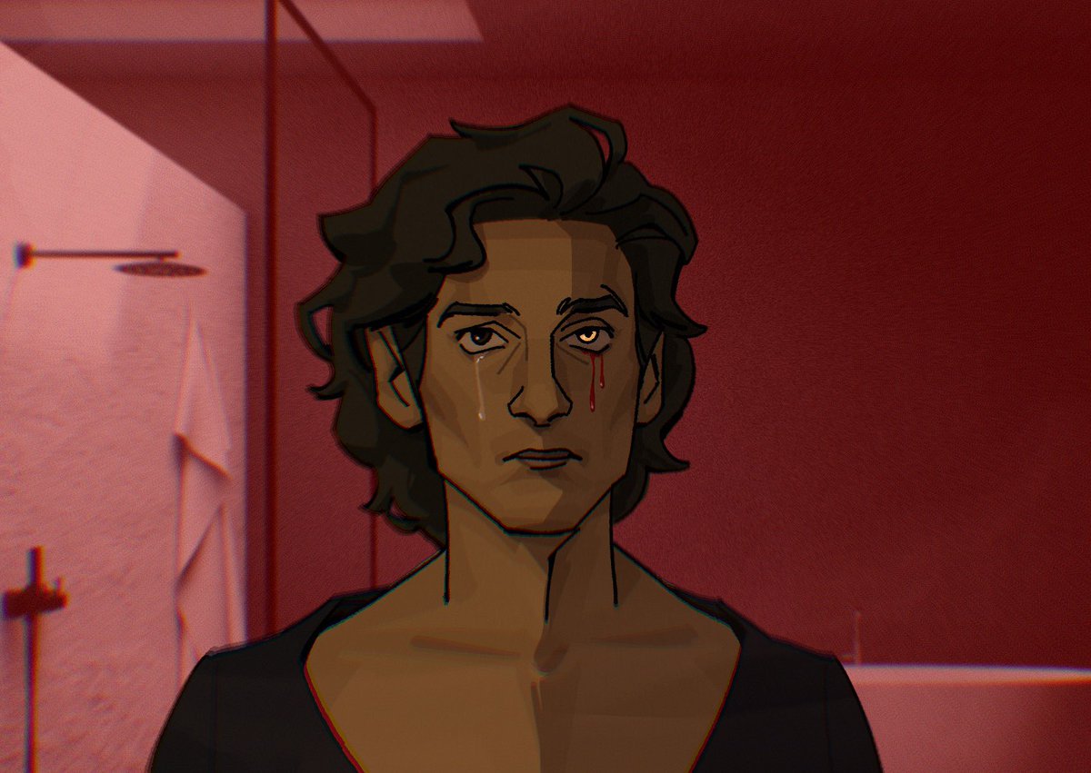 jacquelying's tweet image. i always cry when i put contacts in #InterviewWithAVampire