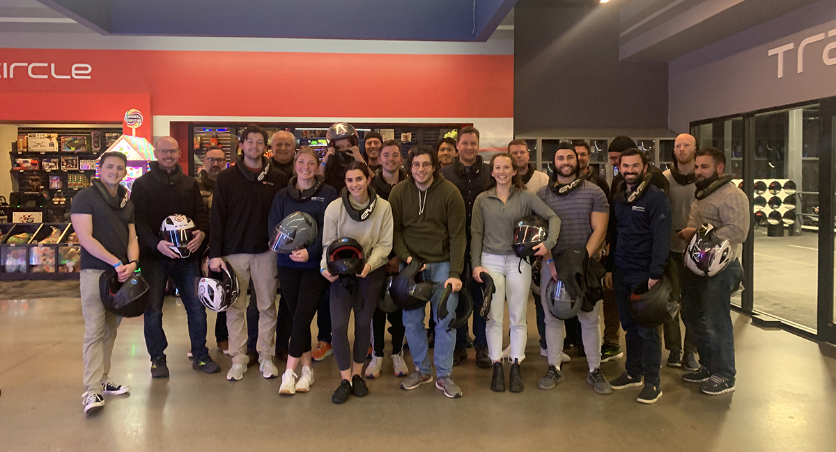 instron's tweet photo. The Static business team took over Supercharged last week to burn off some excess energy. The ninja wipeout course and go kart racing were great, but despite our most valiant efforts nobody was able to win a toy from the claw machine. #maybenexttime #sharedrisk https://t.co/GEvNT8MsZX