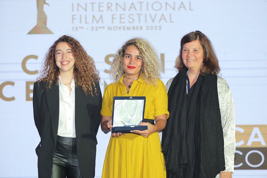 Congratulations are in order to the winners of the #MADSolutions' official awards, which are worth $50,000 for marketing and distribution each, at the Cairo Film Connection Award Ceremony! 🎉