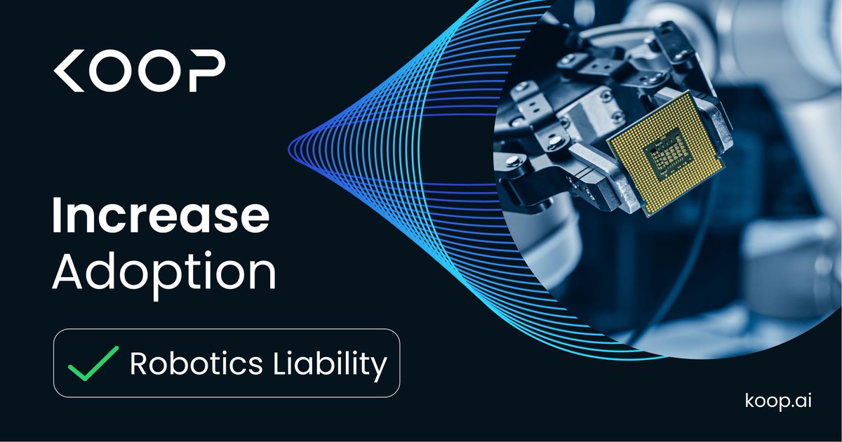 koop_ai's tweet image. Robotics companies are bound by stringent insurance requirements. Increase the adoption of your products and services with our comprehensive robotics liability policy!

Learn more and get a quote at lnkd.in/dq_M75YP

#insuring #automation