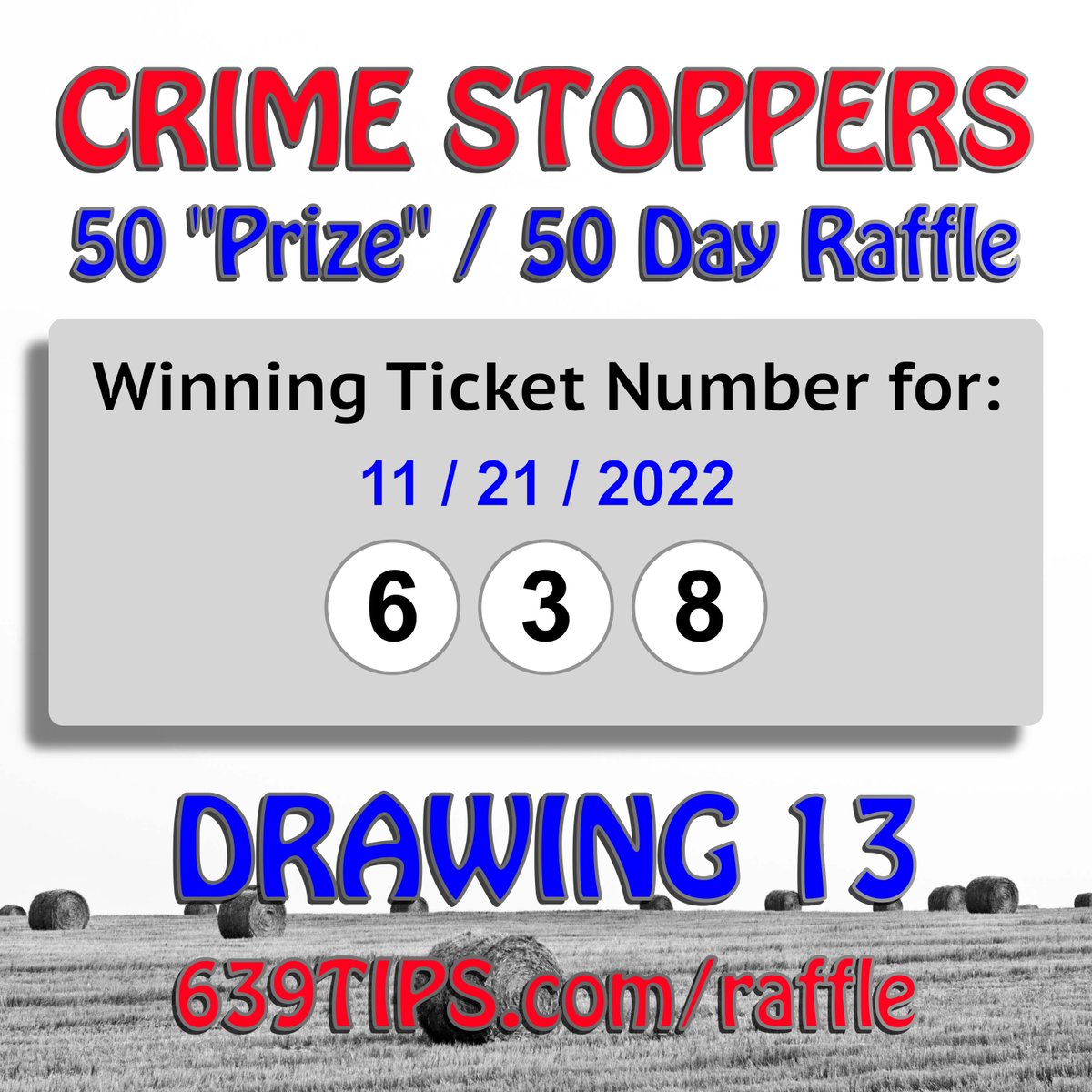 639tips's tweet image. 50-Prize/50-Day Raffle
Day 13 (Nov 21)
Winner: 638
Prize: $500 Academy Gift Card
Winner will be contacted with instructions for claiming Academy Sports+Outdoors gift card.
#639TIPS #50Prizes50Days #37ToGo