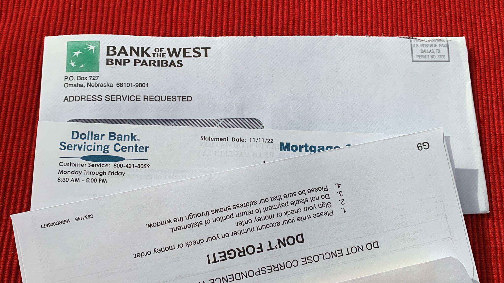 Anna Zabo on Twitter "Well, this is weird. My Dollar_Bank mortgage