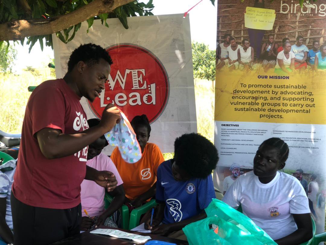 The SRHR and  Menstrual Hygiene Management training went to towns of Vurra in Arua and Leju in Terego.

Menstrual hygiene is vital to the empowerment and well-being of women and girls. It is about more than just access to sanitary pads 

#WeLeadOurSRHR 
#WeLeadUG
#16Days22