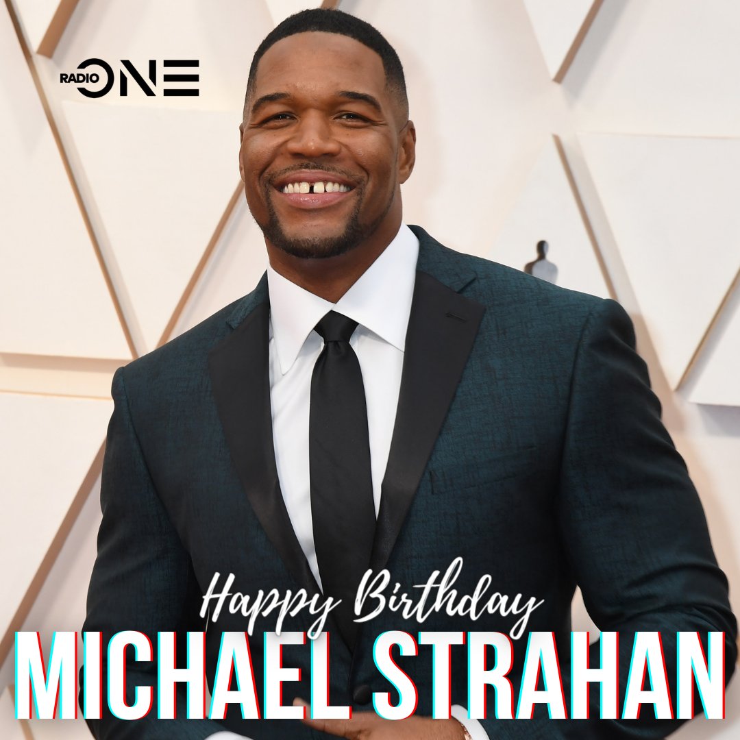 Happy birthday Michael Strahan! 