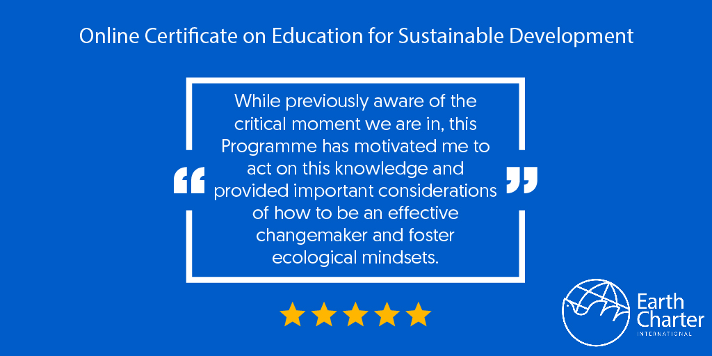 ECILocal's tweet image. The ESD course begins 1/18/23! This is a unique opportunity for educators to incorporate #sustainability into classrooms, and ECI is offering a 10% discount if you register by 12/2/22 ➡ tinyurl.com/ECIESD.

#EarthCharterLocal #EarthCharter #Jax #sustainabledevelopment