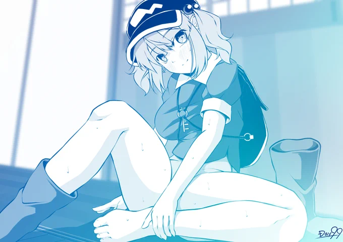 #100日チャレンジ #河城にとり
99日目のにとりさんです。いよいよ明日だね。

完走まで、あと1日。 