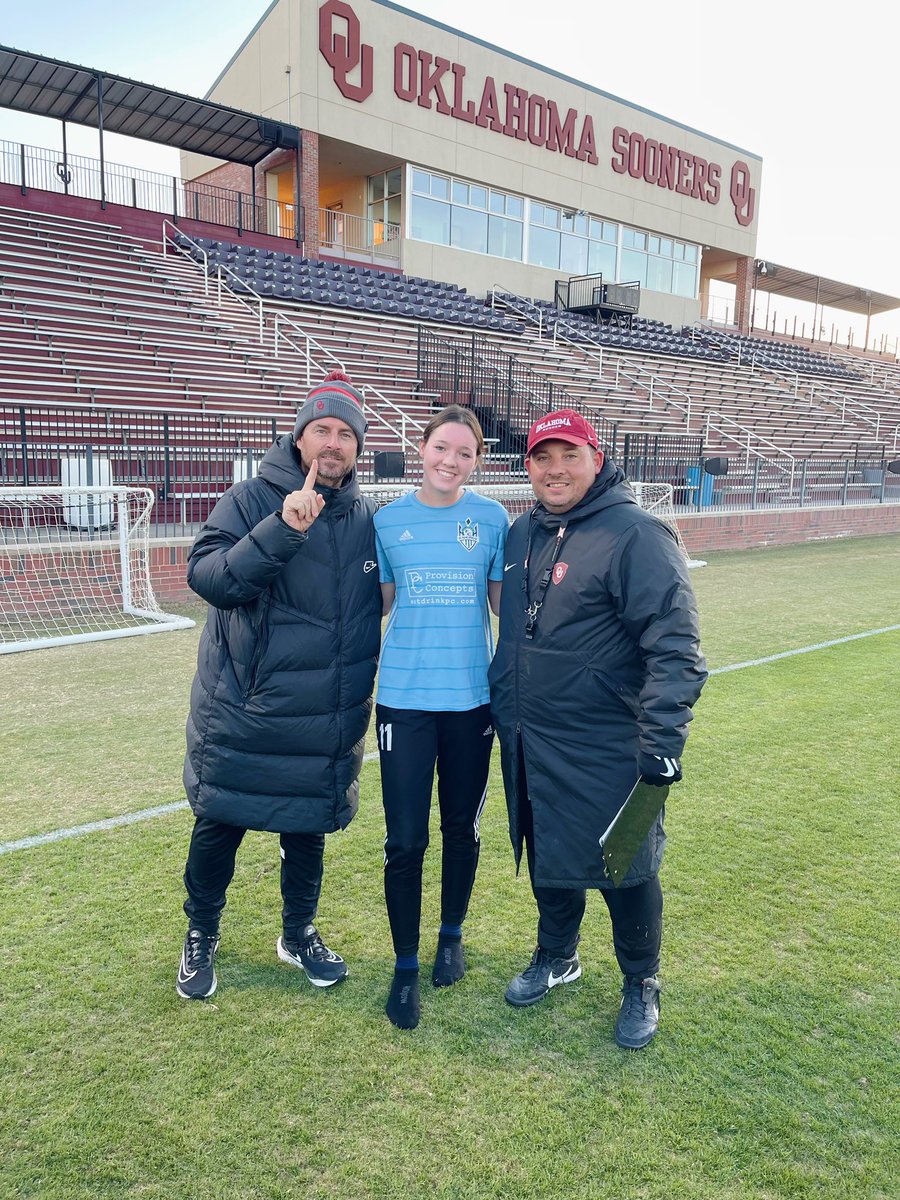 Thank you for the great camp <a href="/OU_WSoccer/">Oklahoma Soccer</a> !