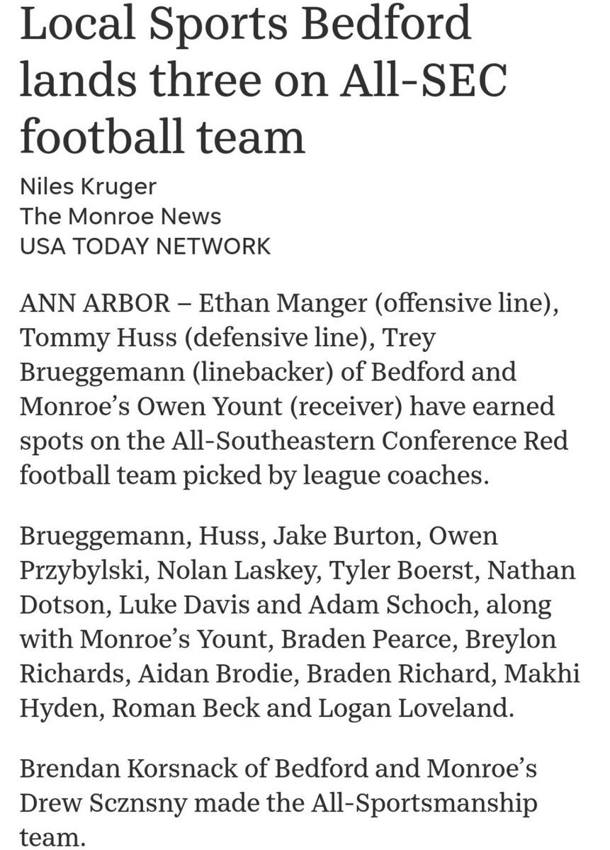 Also congrats to <a href="/DrewScznsny/">Drew Scznsny</a> for All-SEC Red Sportsmanship Award!