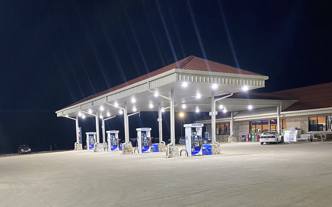 FairOil's tweet photo. SMOKIES on Hwy 45 North.. Now has LED lighting! This place is LIT!! #FairOilFuelCard #FairOilCompany #FairFresh #ServiceMatters https://t.co/932It7L57y