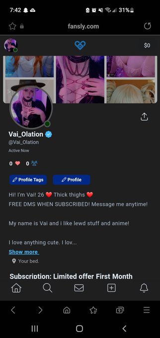 I started a #fansly! Please check it out and follow me! Any tips would be appreciated.  https://t.co/Um3A5akuwL #fanslygirl<a href="/tag/fansly"class="tags">#fansly</a><a href="/tag/of"class="tags"><span>#of</span></a><a href="/tag/onlyfanspromo"class="tags"><span>#onlyfanspromo</span></a><a href="/tag/onlyfansfree"class="tags"><span>#onlyfansfree</span></a><a href="/tag/fanslygirl"class="tags"><span>#fanslygirl</span></a>