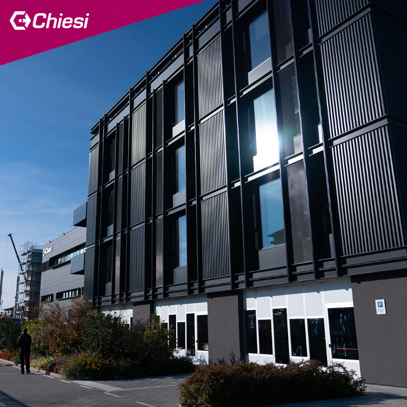 ChiesiGroup's tweet photo. The Coronavirus has made clear how crucial are #scientificresearch and #pharmaceutical development. That is why we decided to invest on a new #Biotech Center of Excellence and today we had the pleasure of opening the doors of the construction site.