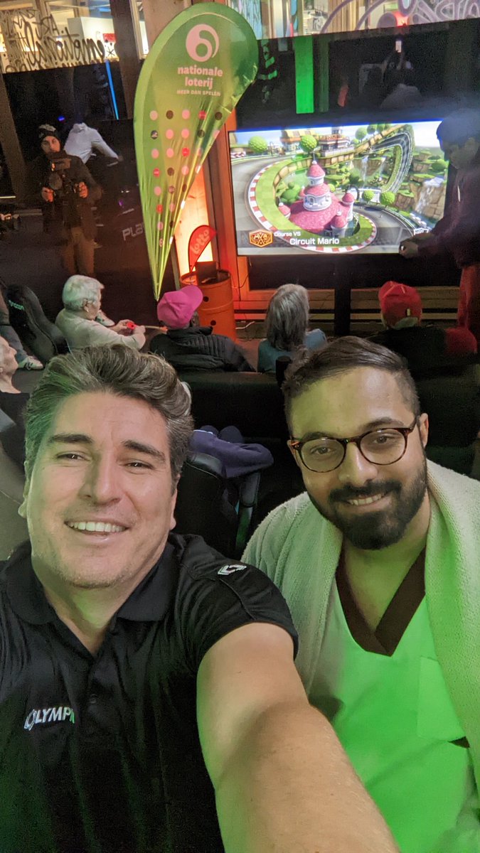 Today we had the pleasure to host the first ever competition for seniors in 🇧🇪 and that was a lot of #fun
Thank you for the people involved in the project 🙂
We also immersed them in the #VR world.
#wetakecareofourseniors