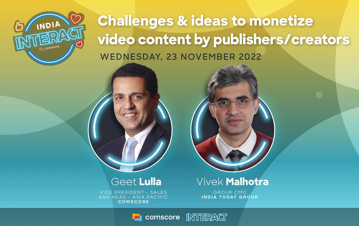 Don't miss out. It's TOMORROW
Join us at the Fireside: Challenges &amp; ideas to monetize video content by publishers and creators. 
Can’t make it live? We’ll be recording, and registrants will have first access. 
REGISTER HERE lnkd.in/e8qWjrnt