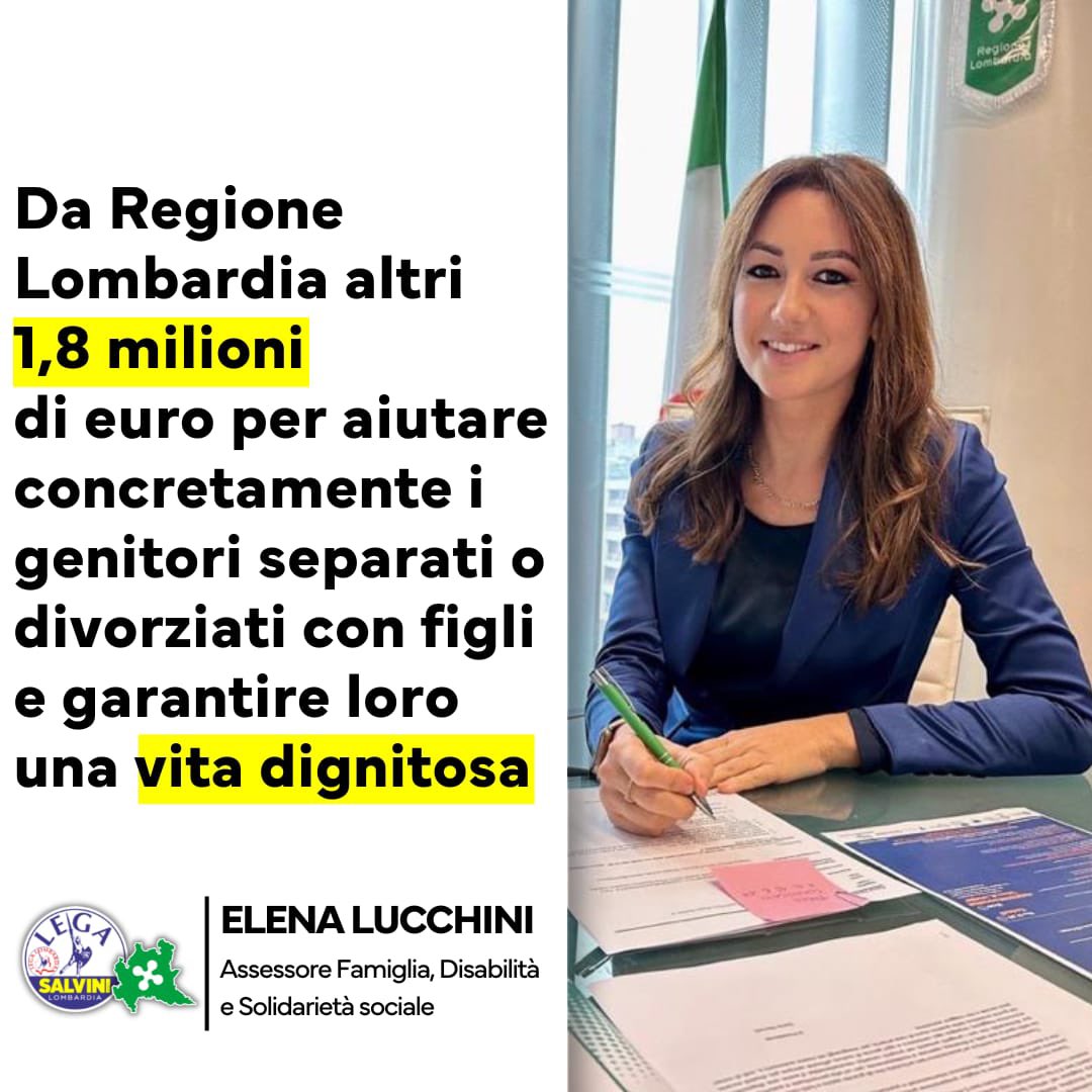ElenaLucchini's tweet photo. 👨👧👩👦Considerando l'attuale contesto economico e sociale e le conseguenti difficoltà che ne derivano, abbiamo deciso di implementare questa misura per permettere ai #genitori #separati o #divorziati di usufruire di un aiuto prezioso volto a integrare il loro canone di #locazione. https://t.co/ylMTtYUISG