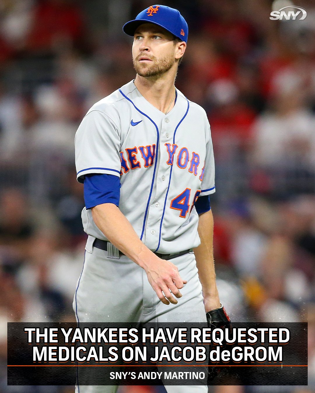 degrom in yankees uniform