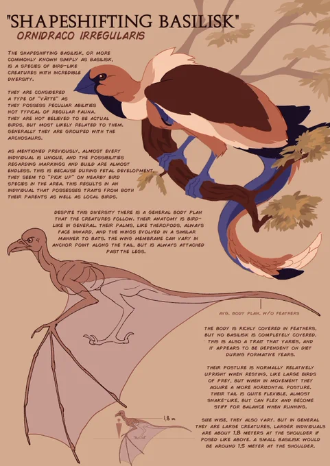 OK some info about the basilisks! theres some additional info here as  