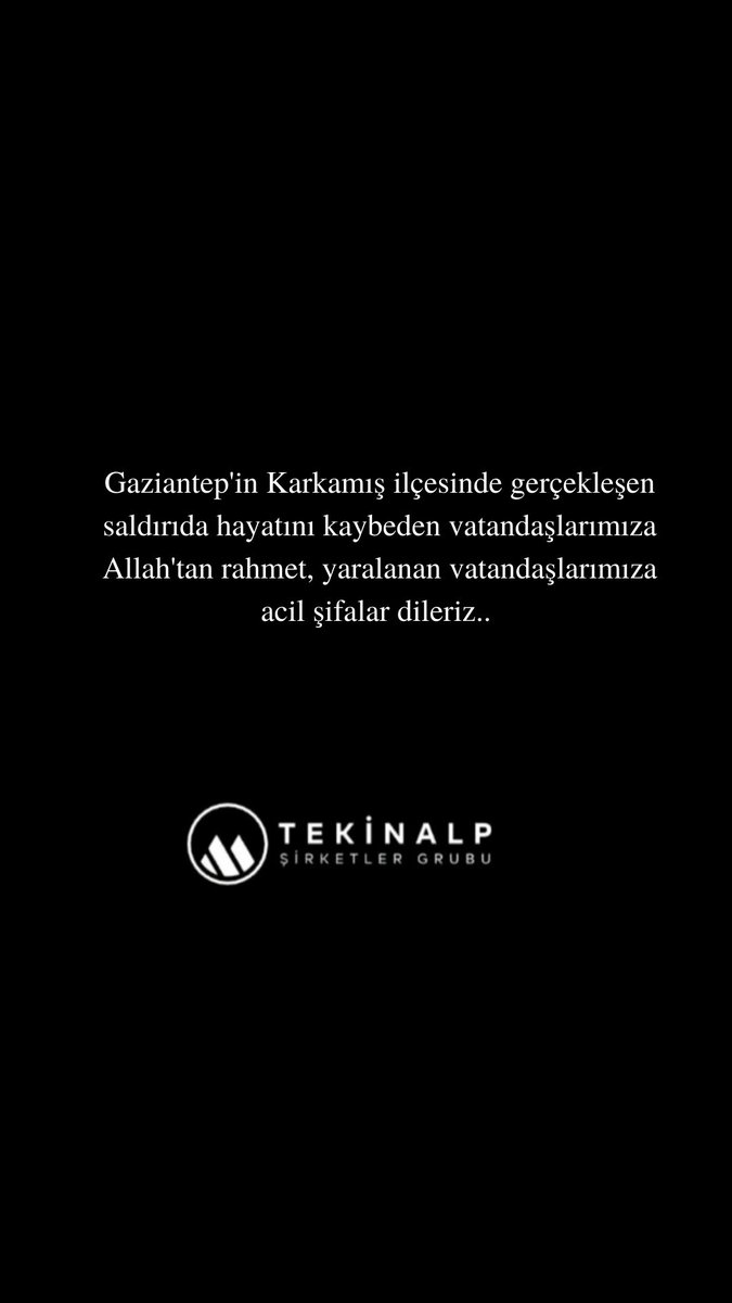 Başımız Sağ Olsun.. 
#Gaziantep
