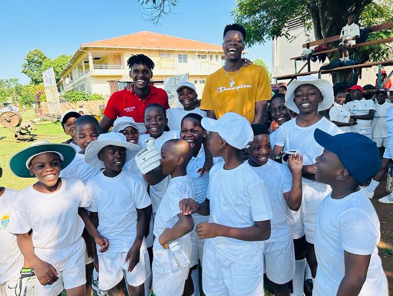 RichardRbidza's tweet photo. Great moments with the stars of tomorrow at the 8th edition of ROCVIEW Cricket Academy U13 annual tournament. Don’t miss out on the 9th! https://t.co/7oaqisT2Ou