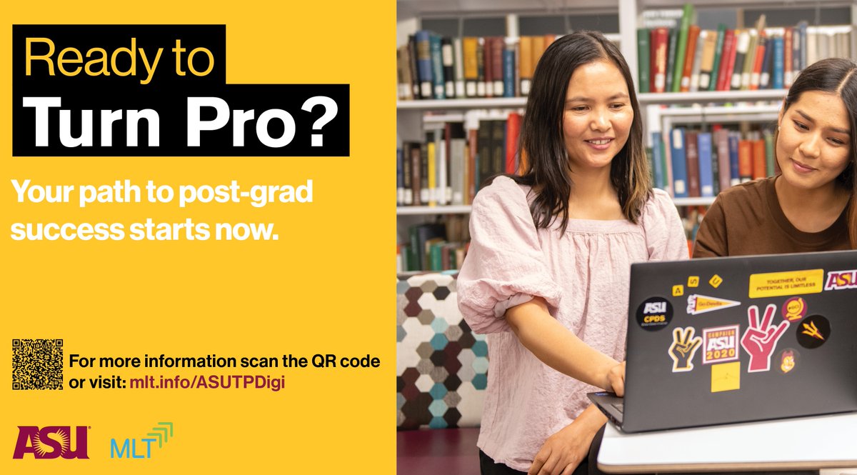 SundevilCareers's tweet photo. Are you seeking an internship or full-time job? Check out Turn Pro. https://t.co/O4N4Gq6h3w
@asuelco
@ASURainbowCo
@aapascasu
#ASU #TurnPro #CollegeToCareer #CareerPrep #ASUCareerPrep #ReadyToTurnPro #ASUCareerCoach https://t.co/sjBvbGswSr