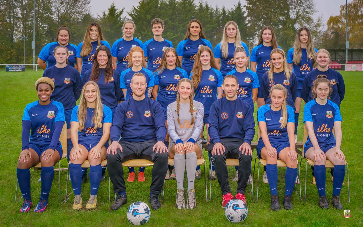 Fatimah Lapin (bottom left) in the KTAFC Women team photo - top of the table after 6 games and still in the League Cup. Making it happen on and off the field of play. 
#CollegeSoccer #SRUSAFamily #Goalmachine