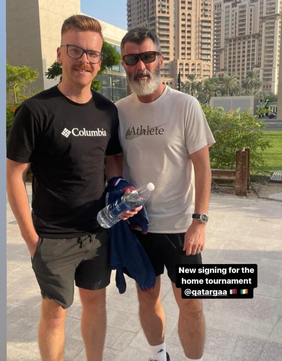 LoafPod's tweet photo. @QatarGAA announcing their 2 new signings for the World Games 2023 in Derry...

@GAAmiddleEast @officialgaa https://t.co/R6u3ds2s7k
